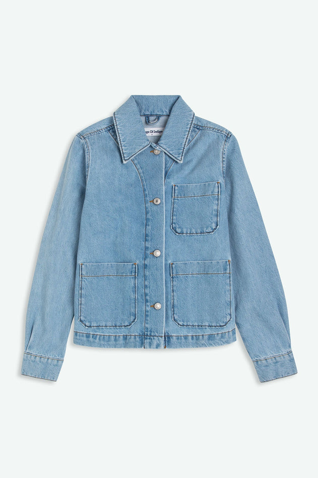 Navarre Denim Jacket Blue Reef Super Light Used