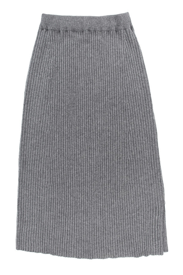 Kökar Merino Wool Skirt Grey