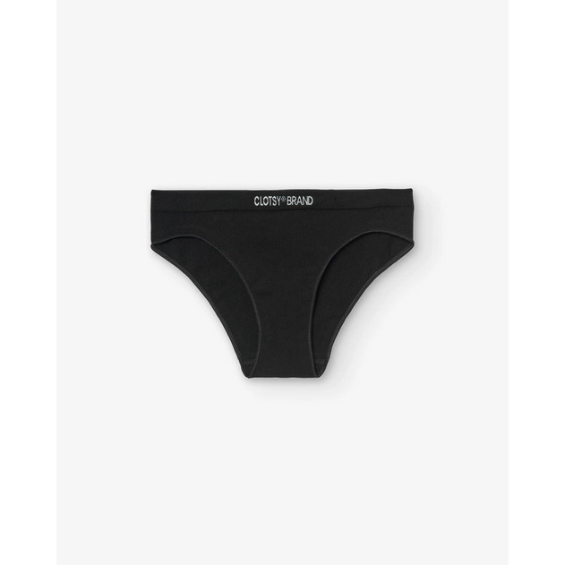 Clotsy Brand Classic Panties Black