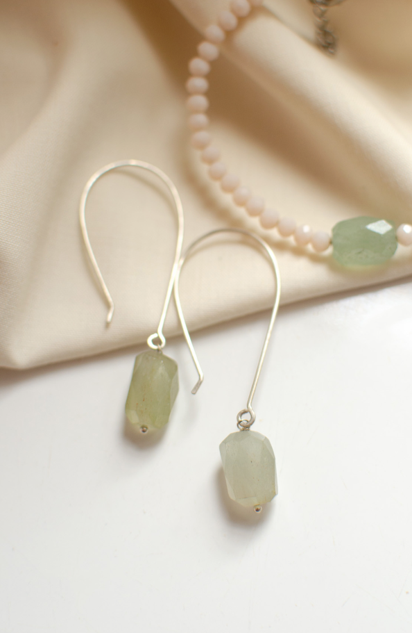 Vivi Earrings Light Green