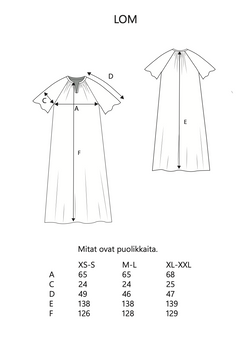 Lom Maxi Dress Raven Black