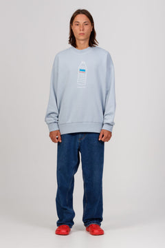 Ocean Plastic Sweatshirt Blue