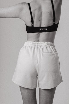 Front Label Relaxed Fit Tech Shorts