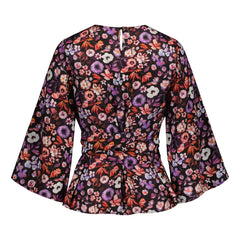 Ophelia Blouse Violettes - IVALO.COM