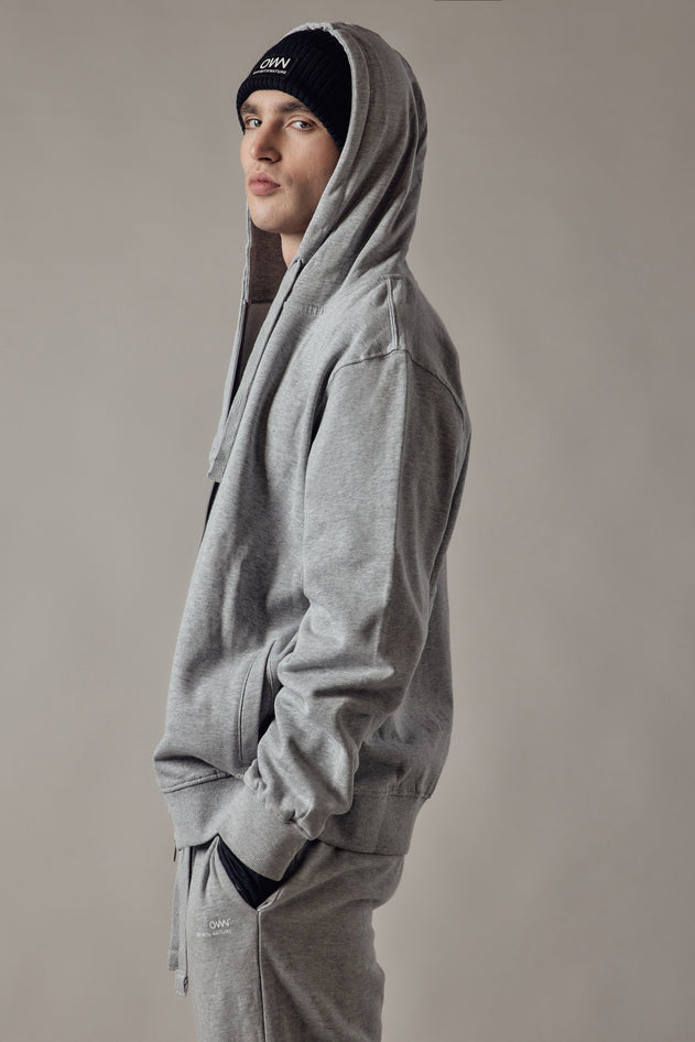 Men's Hoodie With A Zipper