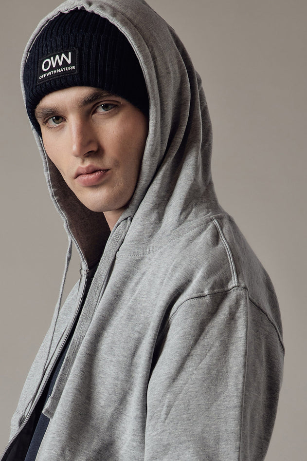 Men's Hoodie With A Zipper