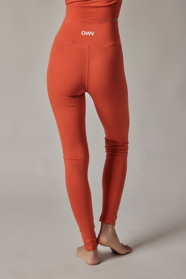 Women's High Waist Organic Cotton Leggings