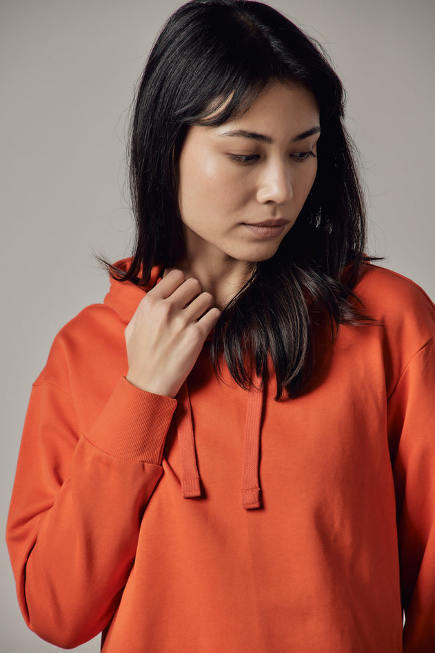 Women's Hoodie With Side Slits