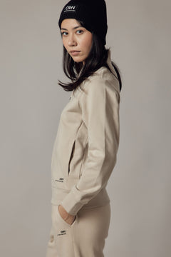 Women's High Neck Zip Up Sweatshirt