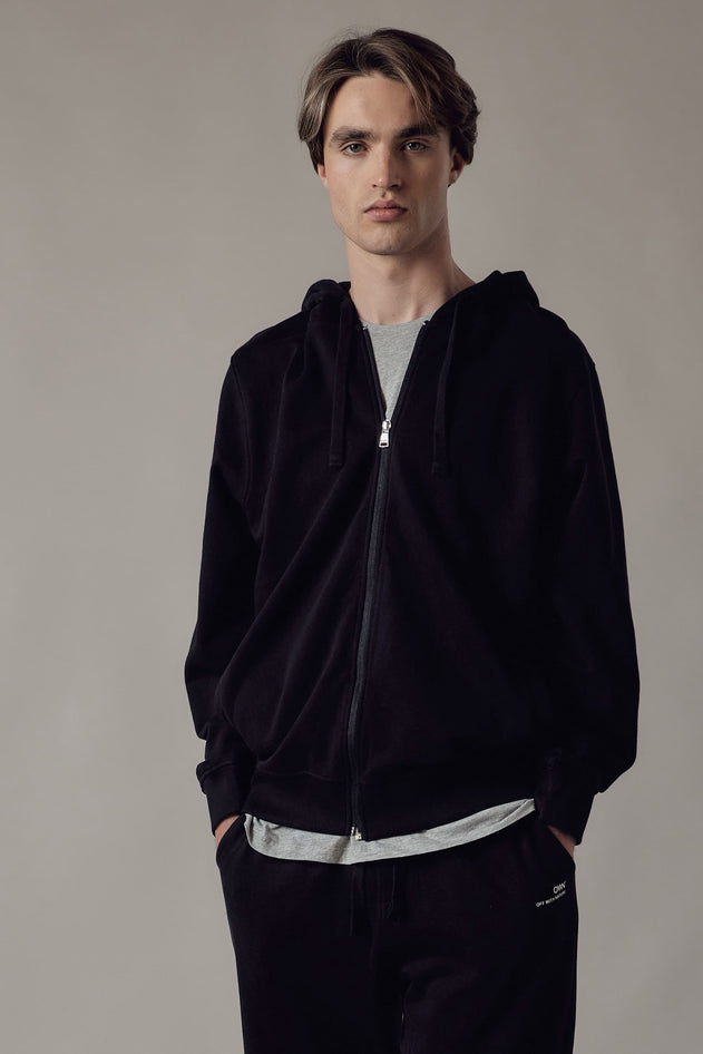 Men's Hoodie With A Zipper