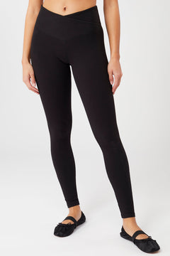 Wrap Legging Black