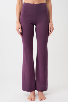 Flared Workout Pants Purple Passion