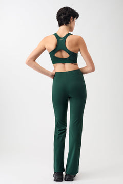 Flared Workout Pants Seaweed