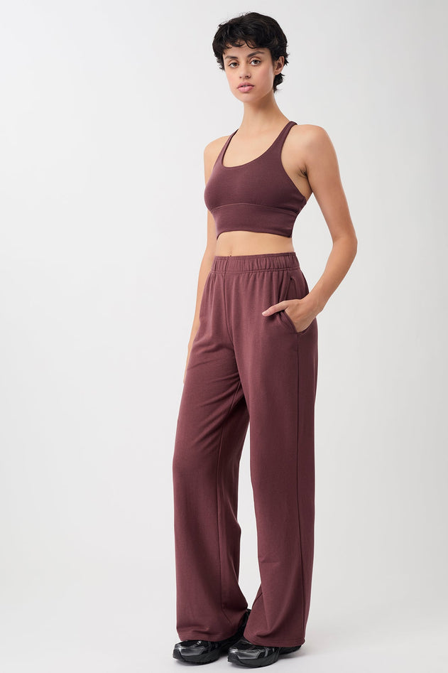 Straight Tracker Pants Ruby