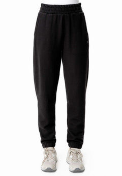 Pariss Waffle Joggers Black