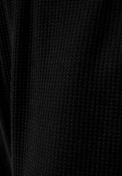 Pariss Waffle Joggers Black