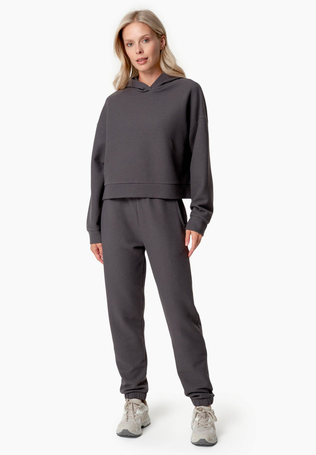 Pariss Waffle Joggers Shadow