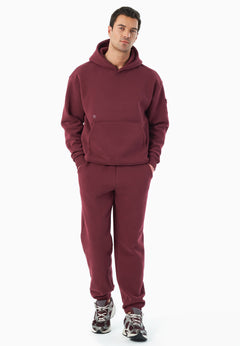 Parkerr Unisex Sweatpants Bordeaux Red