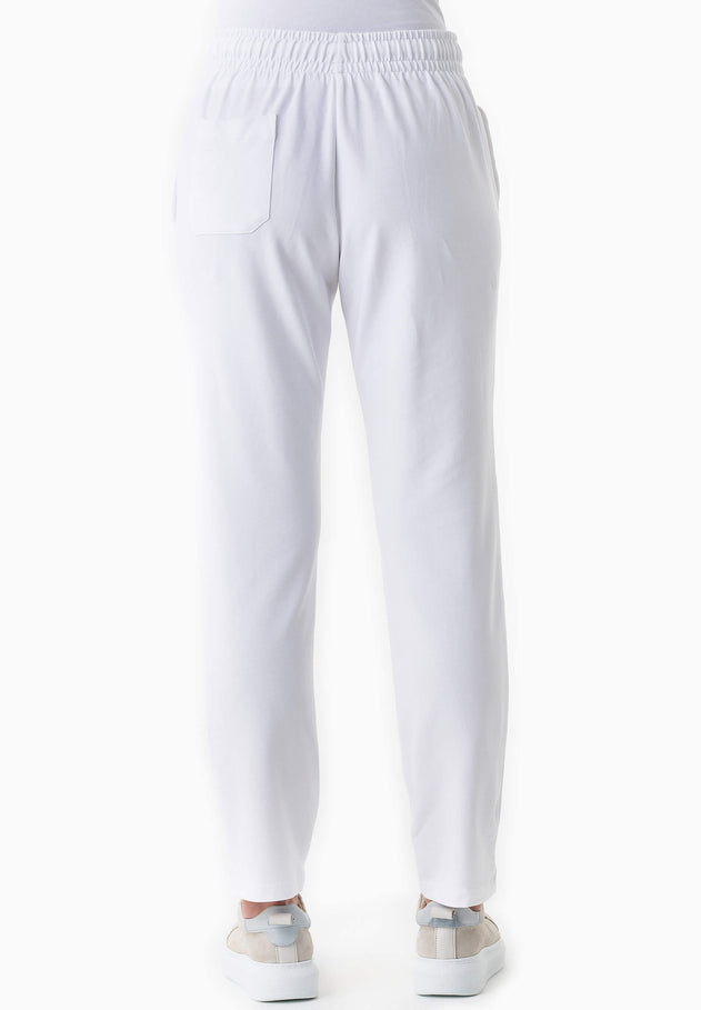 Parrla Light Organic Cotton Sweatpants White