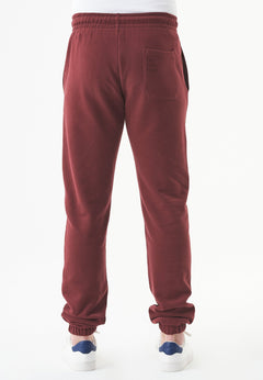 Pars Soft Touch Organic Cotton Sweatpants Bordeaux