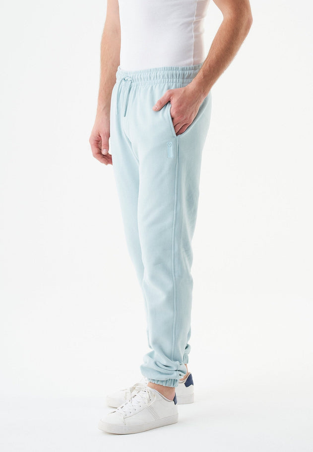 Pars Soft Touch Organic Cotton Sweatpants Mint Blue