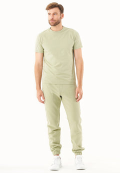 Parssa Soft Touch Organic Cotton Sweatpants Sage Green