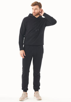 Peeno Soft Touch Organic Cotton Sweatpants Black