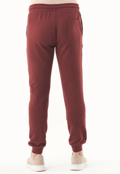 Peeno Soft Touch Organic Cotton Sweatpants Bordeaux