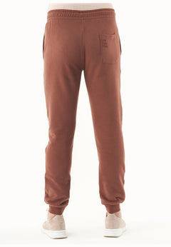 Peeno Soft Touch Organic Cotton Sweatpants Coffee Brown