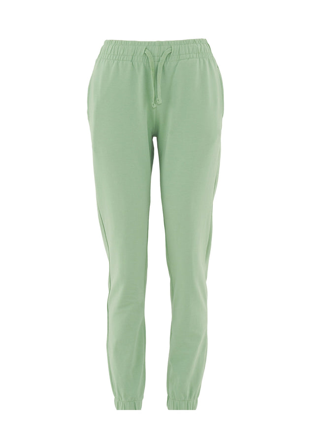 Peera Light Organic Cotton Sweatpants Mineral Green