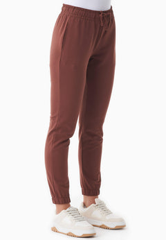 Peera Light Organic Cotton Sweatpants Coffee Brown