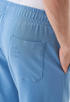 Poyraz Light Organic Cotton Sweatpants Blue Fog