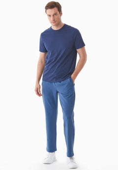 Poyraz Light Organic Cotton Sweatpants Light Navy