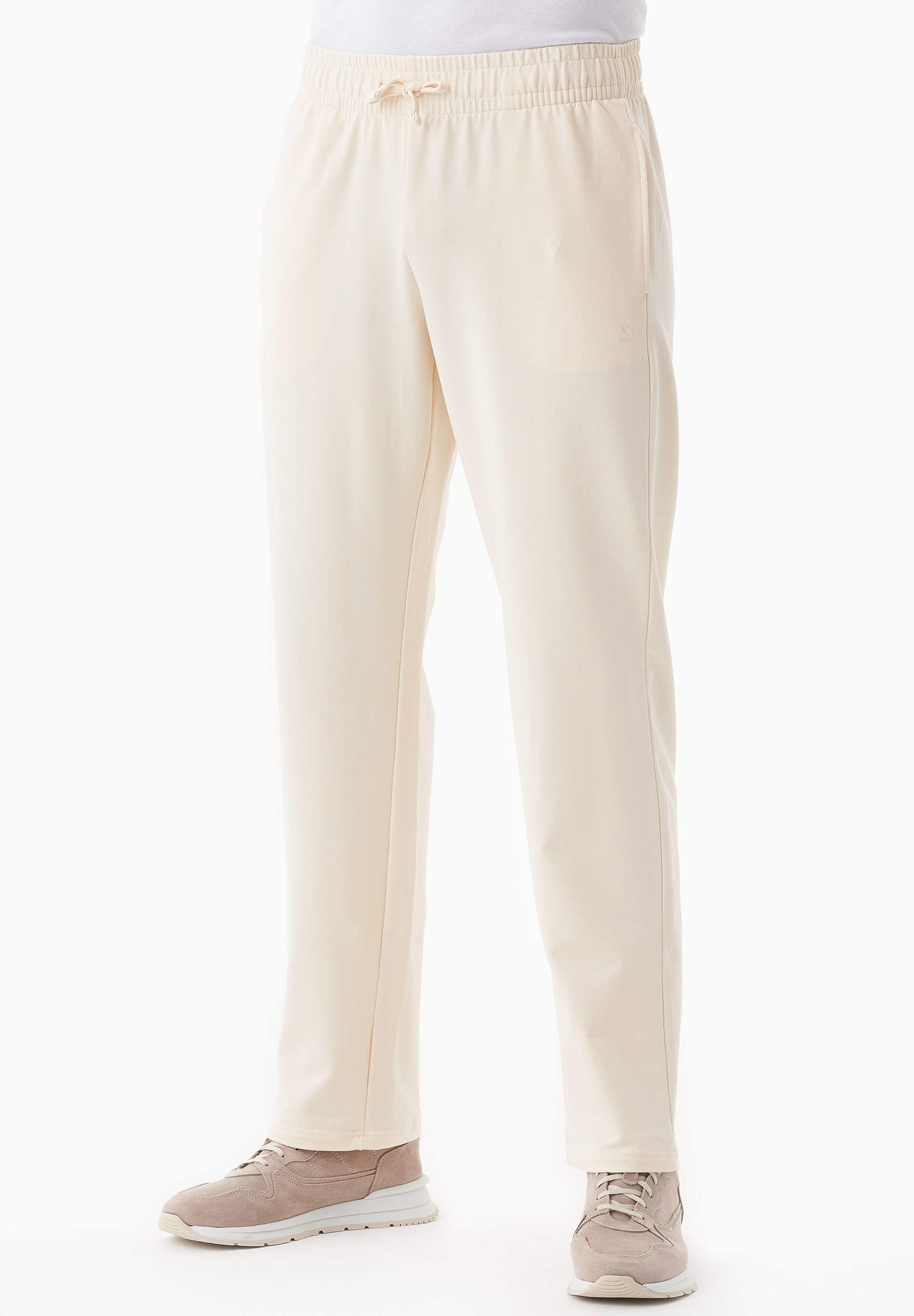 Poyraz Light Organic Cotton Sweatpants Off White