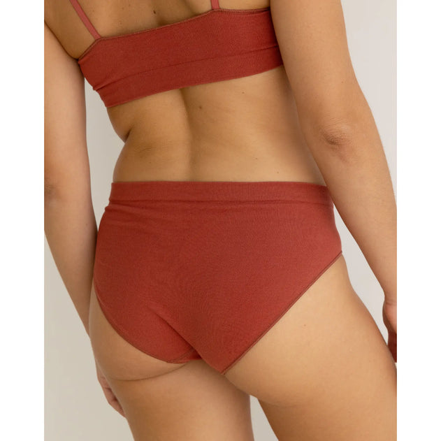 Clotsy Brand Semi High Rise Panties Tile