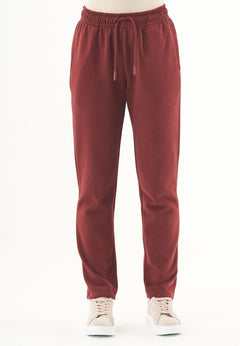 Pureen Soft Touch Organic Cotton Sweatpants Bordeaux