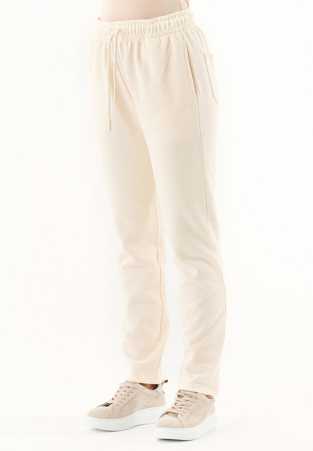 Pureen Soft Touch Organic Cotton Sweatpants Off White