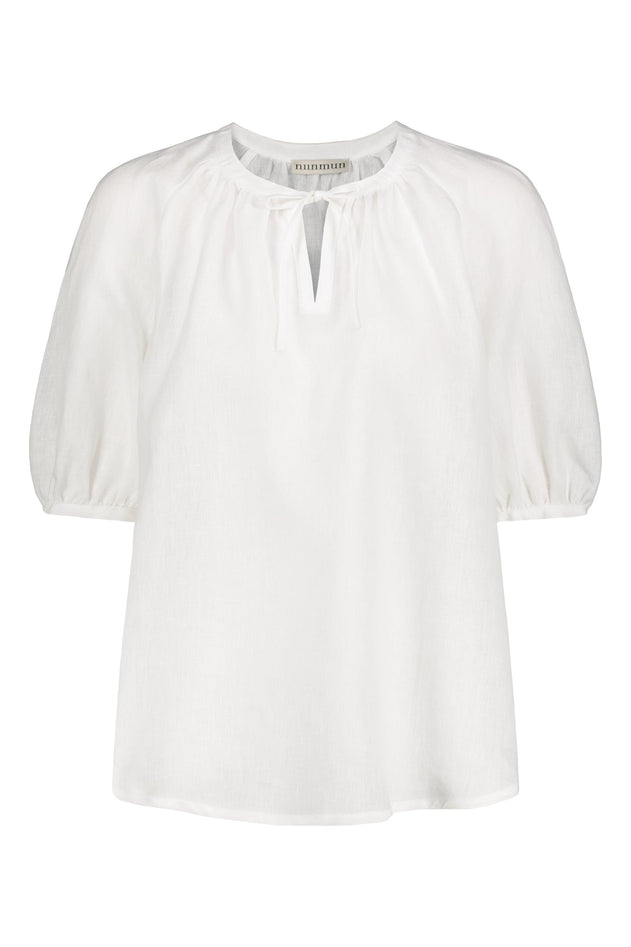 Lom Linen Shirt White