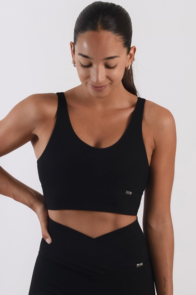 Palms Sports Bra Black