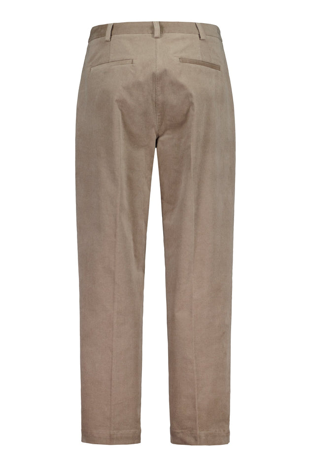 Finby Velvet Trousers Reed Grey