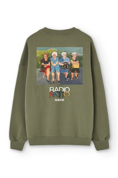 Radio Patio Crewneck Green