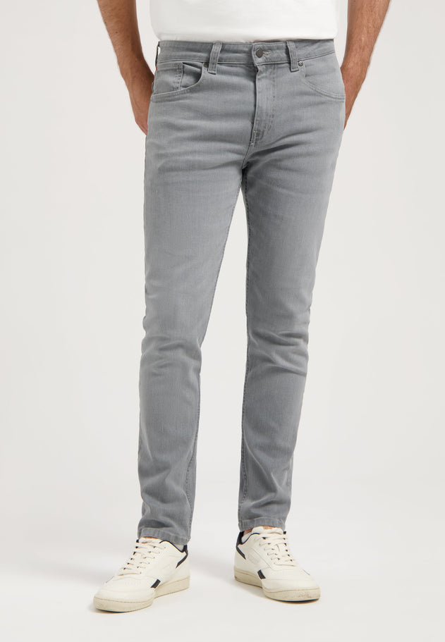 Rick Mid Slim Jeans Light Grey