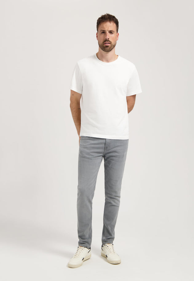 Rick Mid Slim Jeans Light Grey