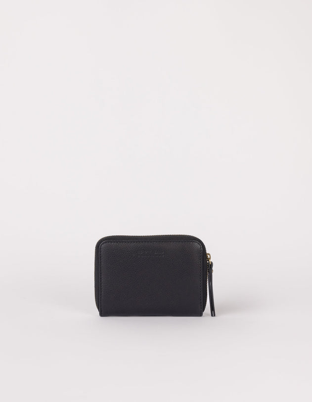 Robbie Wallet Black Soft Grain Leather