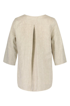 Rumarby Linen Shirt Natur Beige