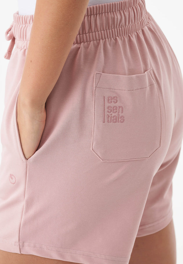 Sabbrina Light Organic Cotton Sweatshorts Light Rose