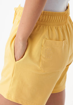 Sabbrina Light Organic Cotton Sweatshorts Saffron