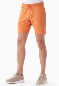 Sahin Light Organic Cotton Sweatshorts Apricot Tan