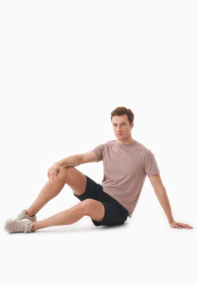 Sahin Light Organic Cotton Sweatshorts Black