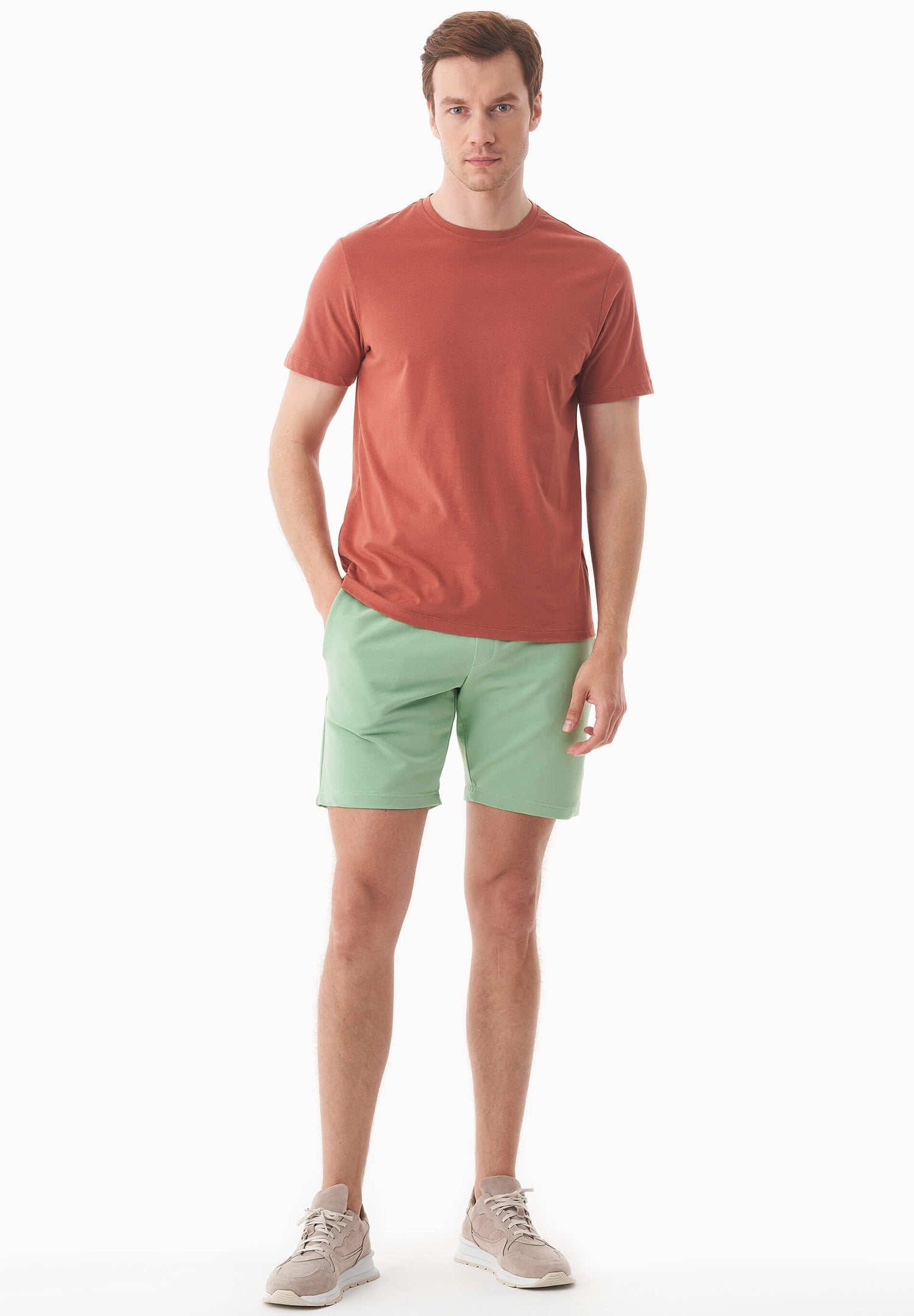 Sahin Collegeshortsit Mineral Green